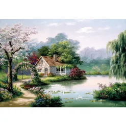 Arbor Cottage 260 Piece Jigsaw Puzzle