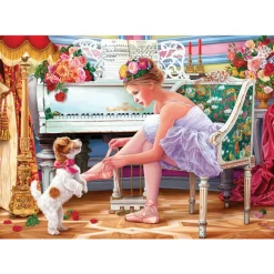 Ballerina and Her Puppy 1000 Piece Jigsaw Puzzle