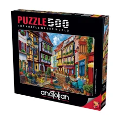 Cobblestone Alley 500 Piece Jigsaw Puzzle