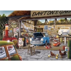 Dayton's Garage 500 Piece Jigsaw Puzzle