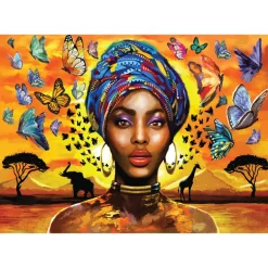 Delightful Woman 1000 Piece Jigsaw Puzzle