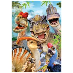 Dino Selfie 260 Piece Jigsaw Puzzle