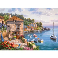 Harbor Garden 1000 Piece Jigsaw Puzzle