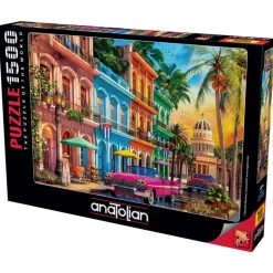 Havana Sunset 1500 Piece Jigsaw Puzzle