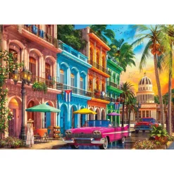 Havana Sunset 1500 Piece Jigsaw Puzzle