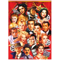 Hollywood Stars 1000 Piece Jigsaw Puzzle