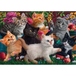 Kittens At Play 260 Piece Jigsaw Puzzle