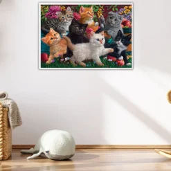 Kittens At Play 260 Piece Jigsaw Puzzle