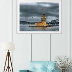 Kız Kulesi Nostalji 1000 Piece Jigsaw Puzzle