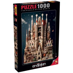 La Sagrada Familia 1000 Piece Jigsaw Puzzle