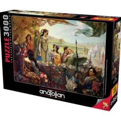 Lancelot Guinevere 3000 Piece Jigsaw Puzzle