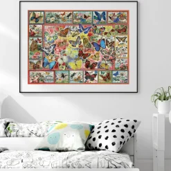 Lots of Butterflies 1000 Piece Jigsaw Puzzle
