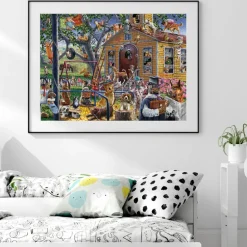 Naughty Dogs 1000 Piece Jigsaw Puzzle