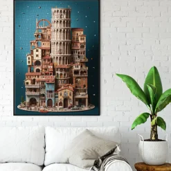 Pisa 1000 Piece Jigsaw Puzzle
