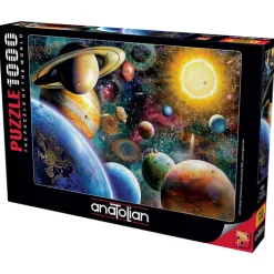 Planets in Space 1000 Piece Jigsaw Puzzle