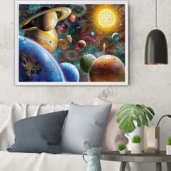 Planets in Space 1000 Piece Jigsaw Puzzle
