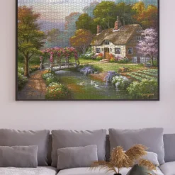 Rose Cottage 3000 Piece Jigsaw Puzzle