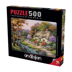 Spring Cottage 500 Piece Jigsaw Puzzle