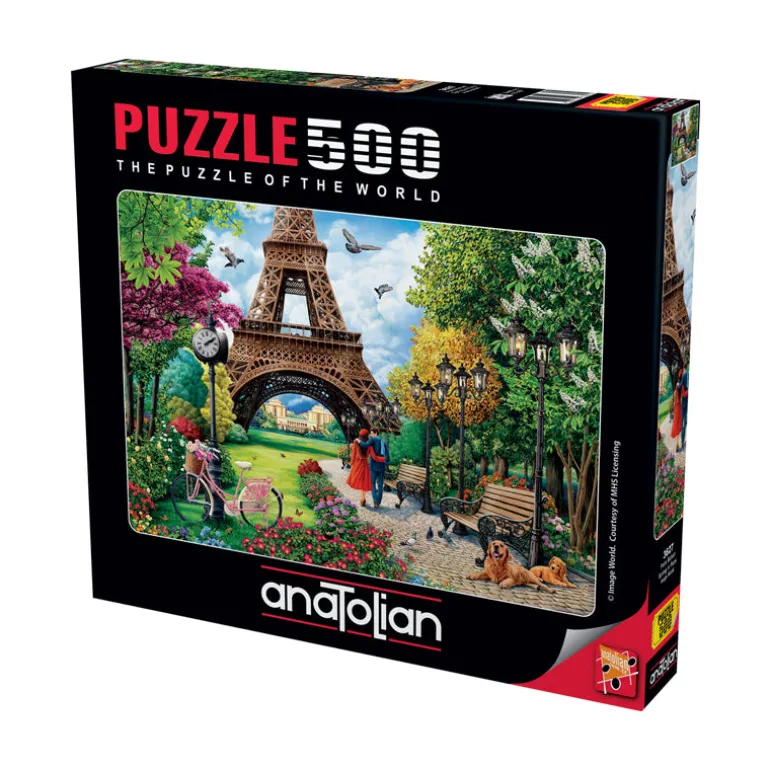 Spring in Paris 500 Piece Jigsaw Puzzle