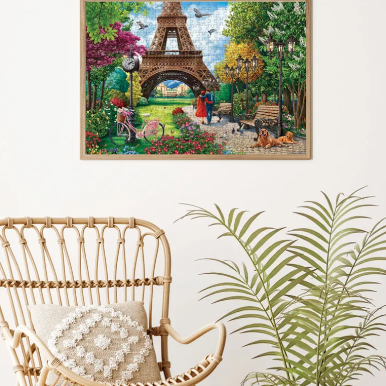 Spring in Paris 500 Piece Jigsaw Puzzle