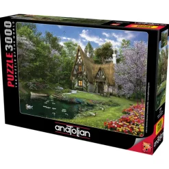 Spring Lake Cottage 3000 Piece Jigsaw Puzzle