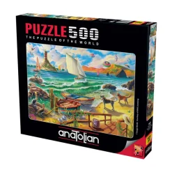 The Seashore View 500 Piece Jigsaw Puzzle