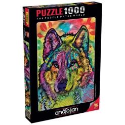 The Stare of the Wolf 1000 Piece Jigsaw Puzzle