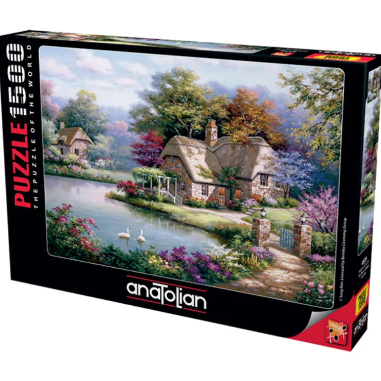 The Swan Cottage 1500 Piece Jigsaw Puzzle