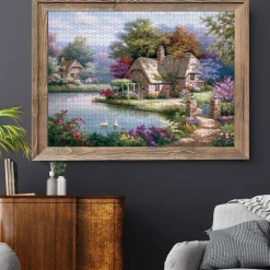 The Swan Cottage 1500 Piece Jigsaw Puzzle