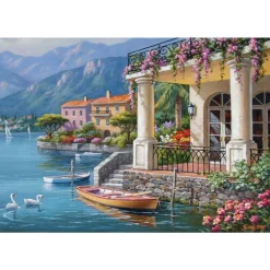 Villa on the Bay 3000 Piece Jigsaw Puzzle