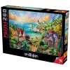 Village by the Sea 260 Piece Jigsaw Puzzle