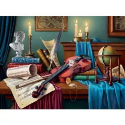 Violin Music Desk 1000 Piece Jigsaw Puzzle