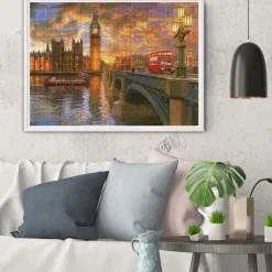 Westminster Sunset 1000 Piece Jigsaw Puzzle