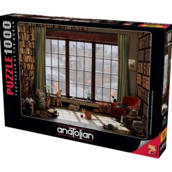 Window Cats 1000 Piece Jigsaw Puzzle